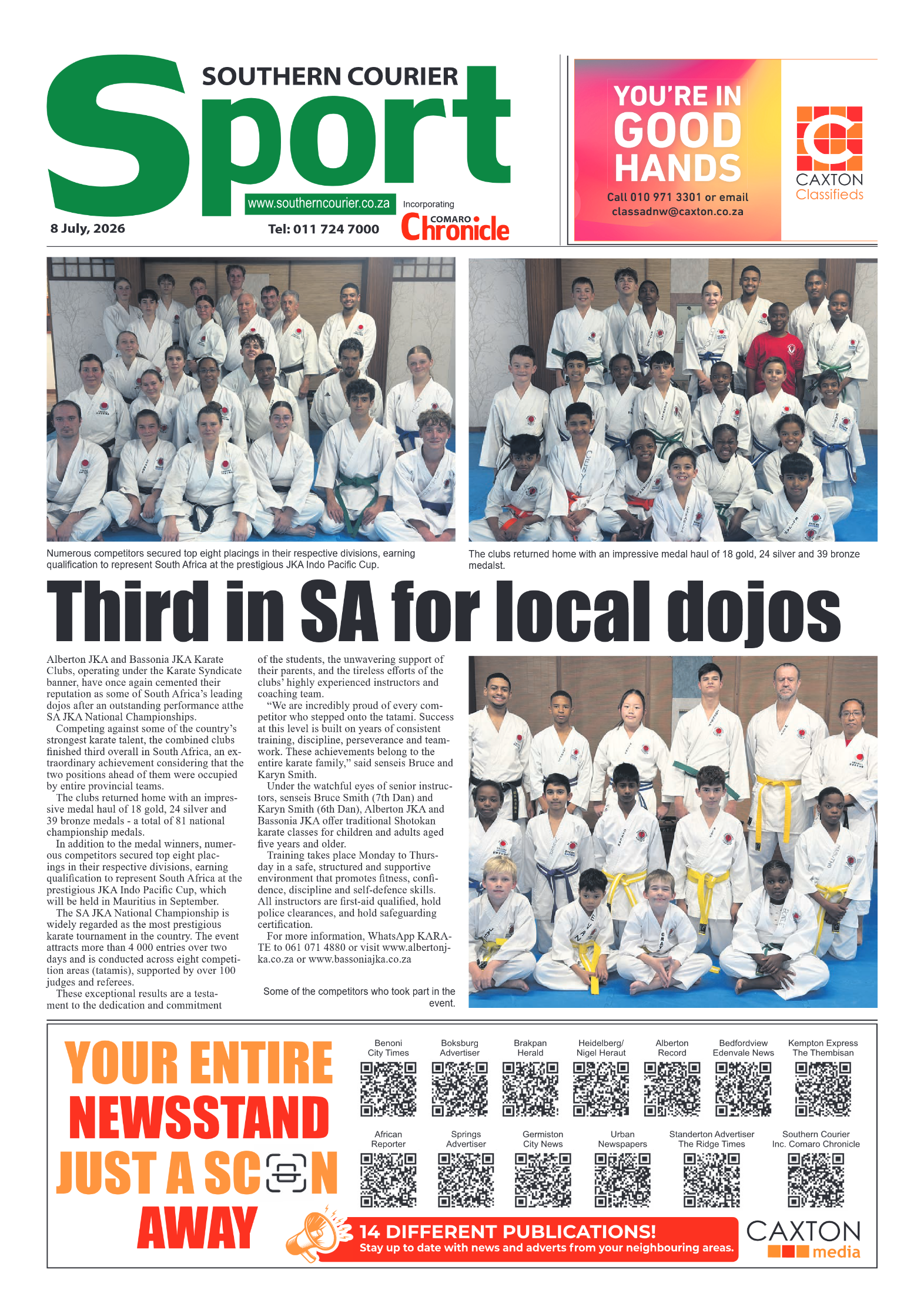 Southern Courier 8 July 2026 page 8