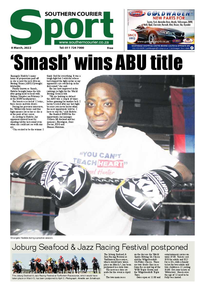 Southern Courier 8 March 2022 page 12