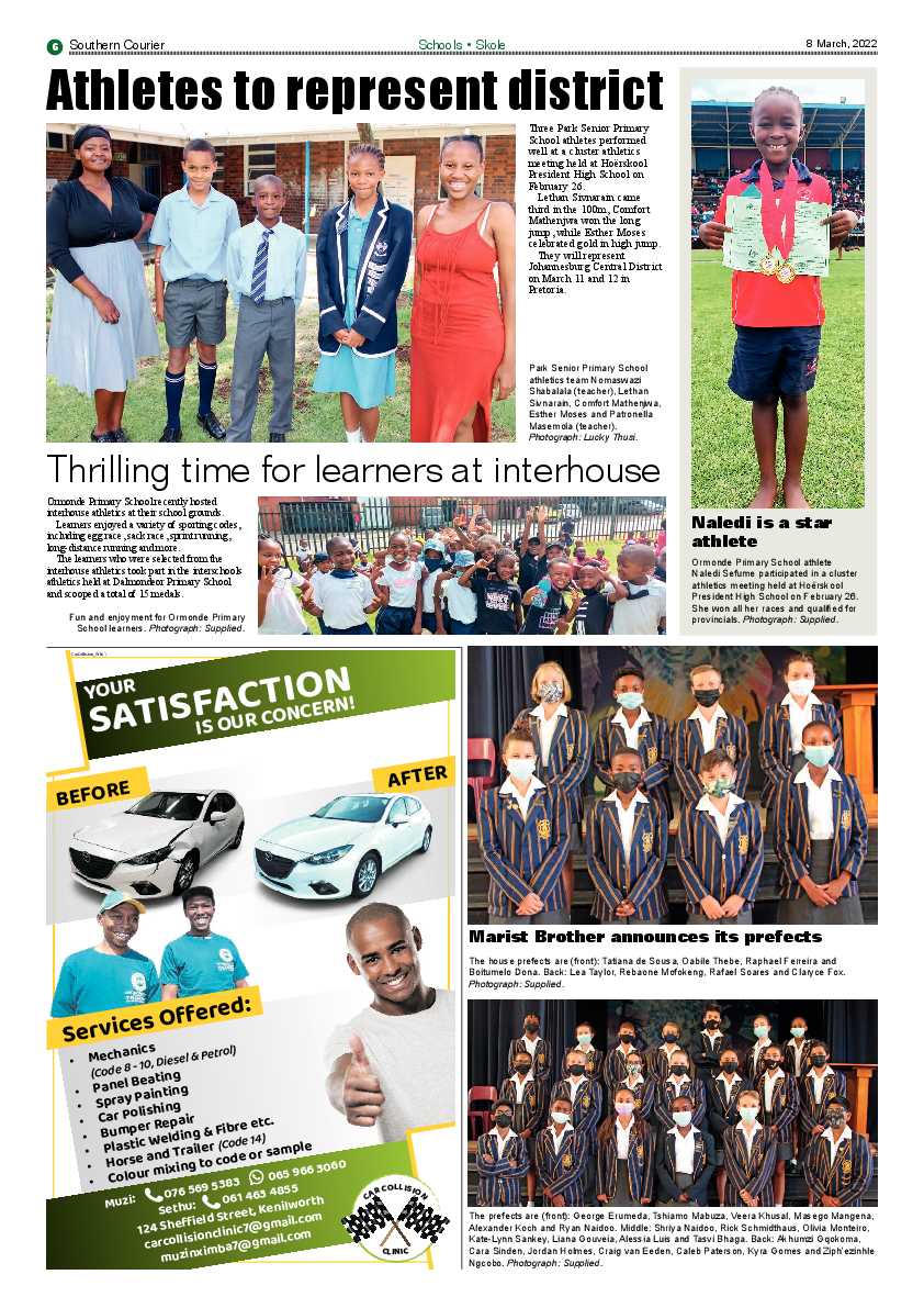 Southern Courier 8 March 2022 page 6