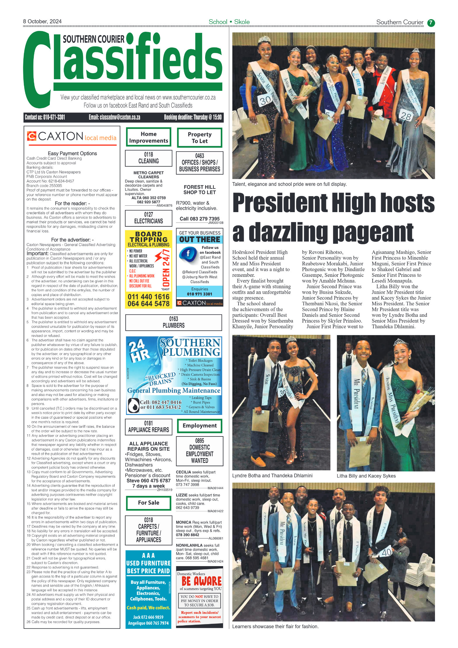 Southern Courier 8 October 2024 page 7