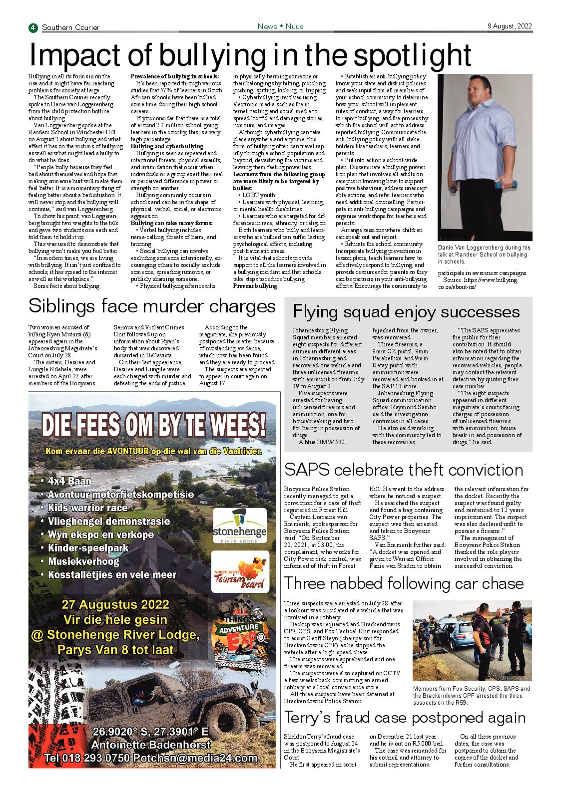 Southern Courier 9 Aug 2022 page 4