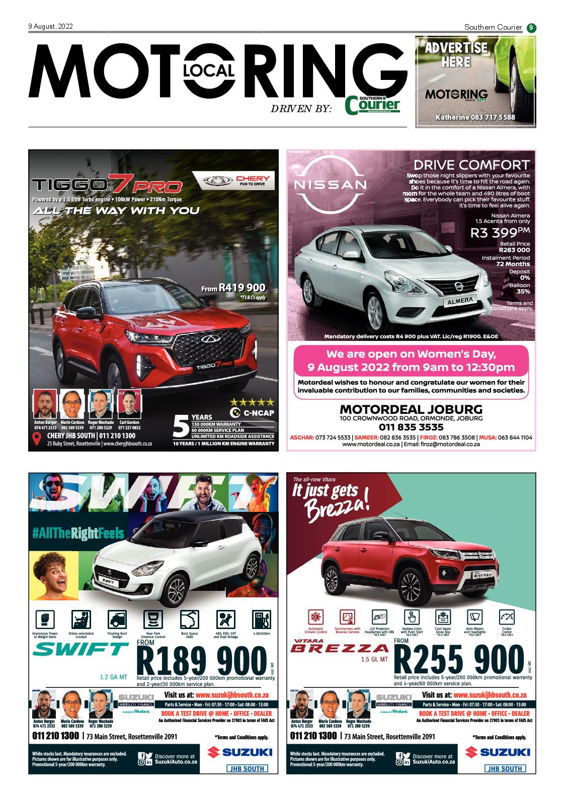 Southern Courier 9 Aug 2022 page 8