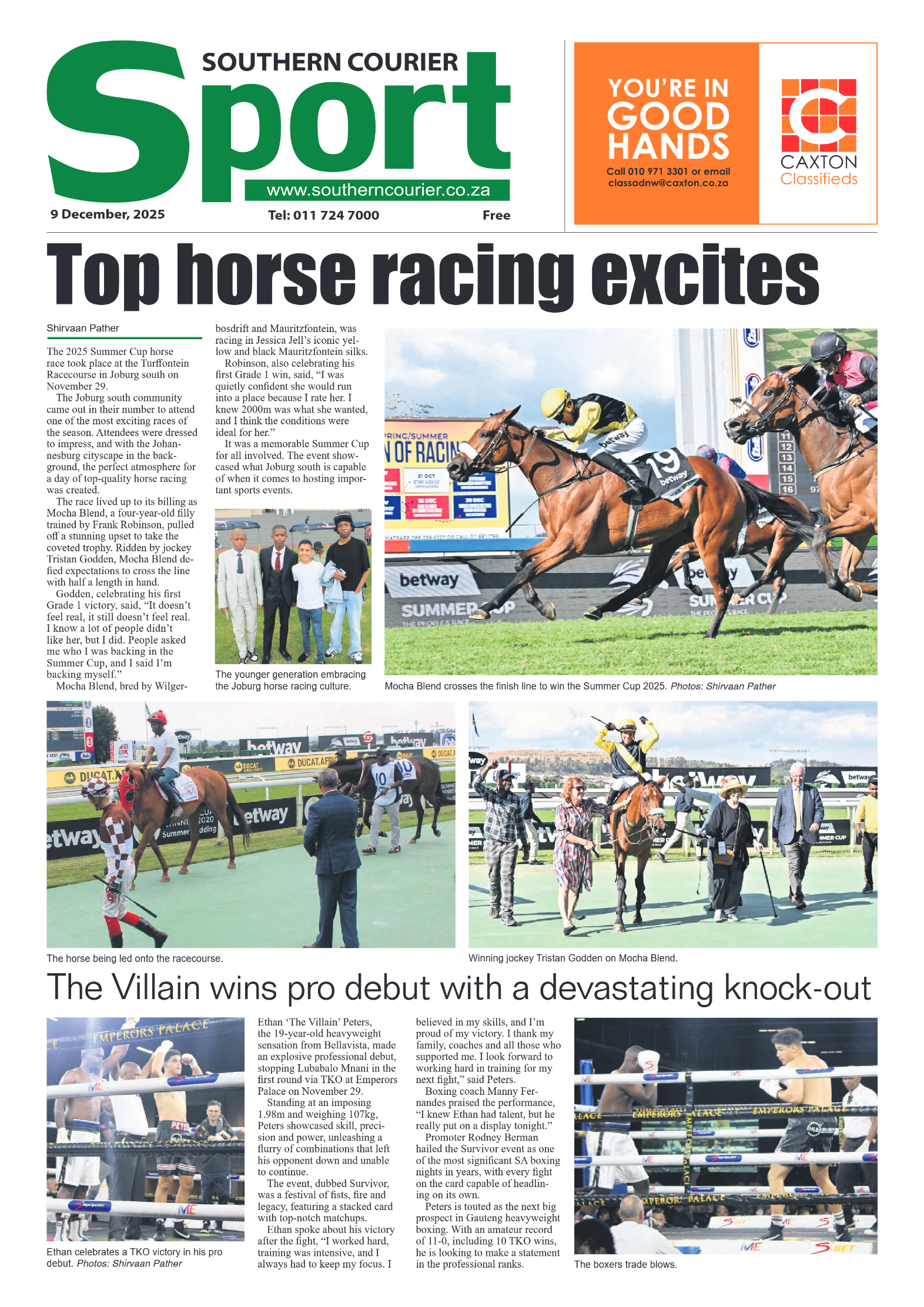 Southern Courier 9 December 2025 page 8