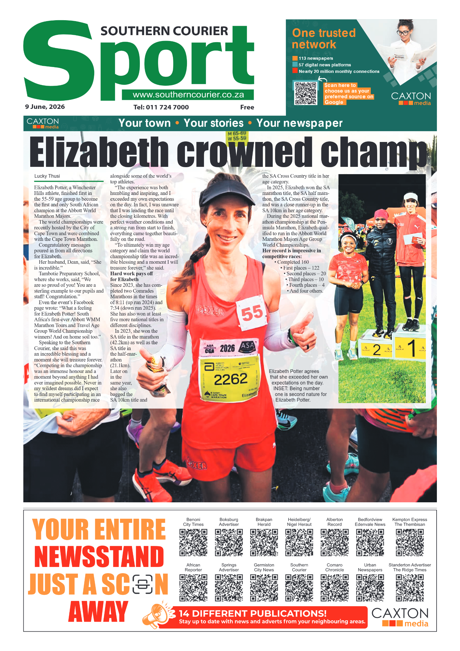 Southern Courier 9 June 2026 page 8