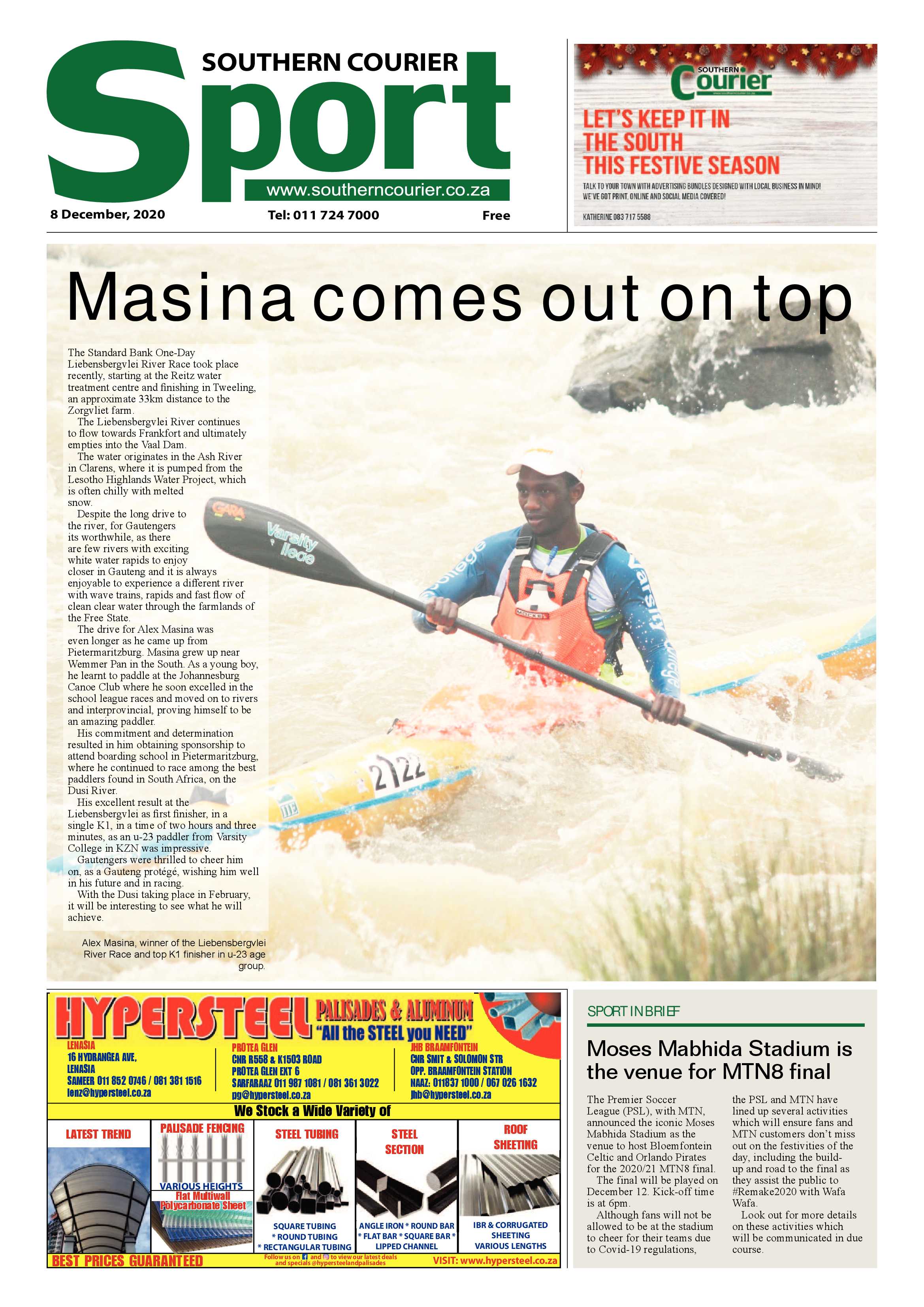 Southern Courier  08 Decemeber 2020 page 12