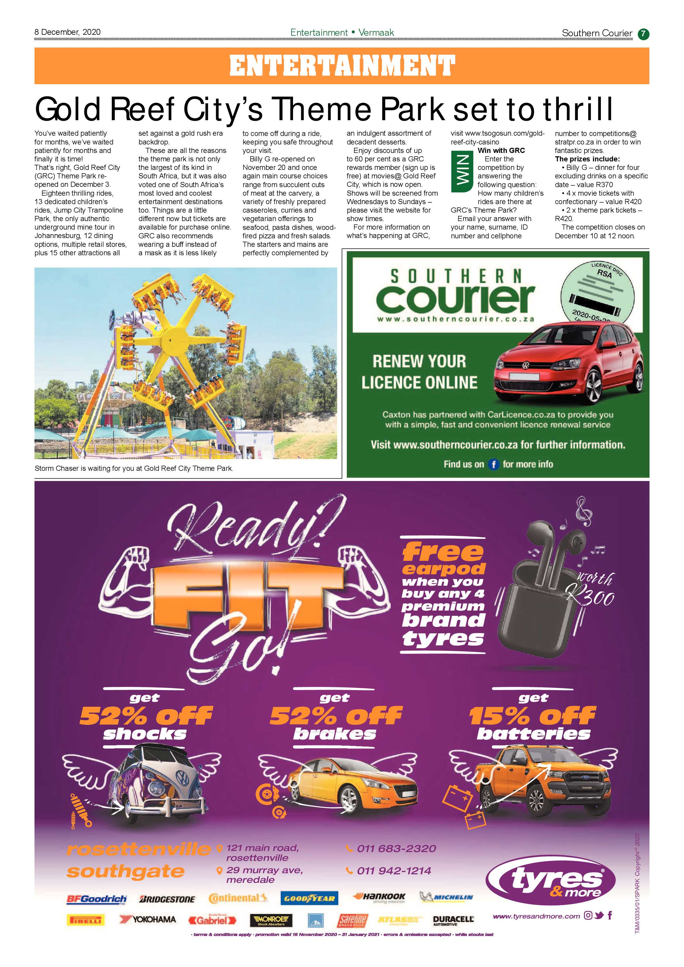 Southern Courier  08 Decemeber 2020 page 7