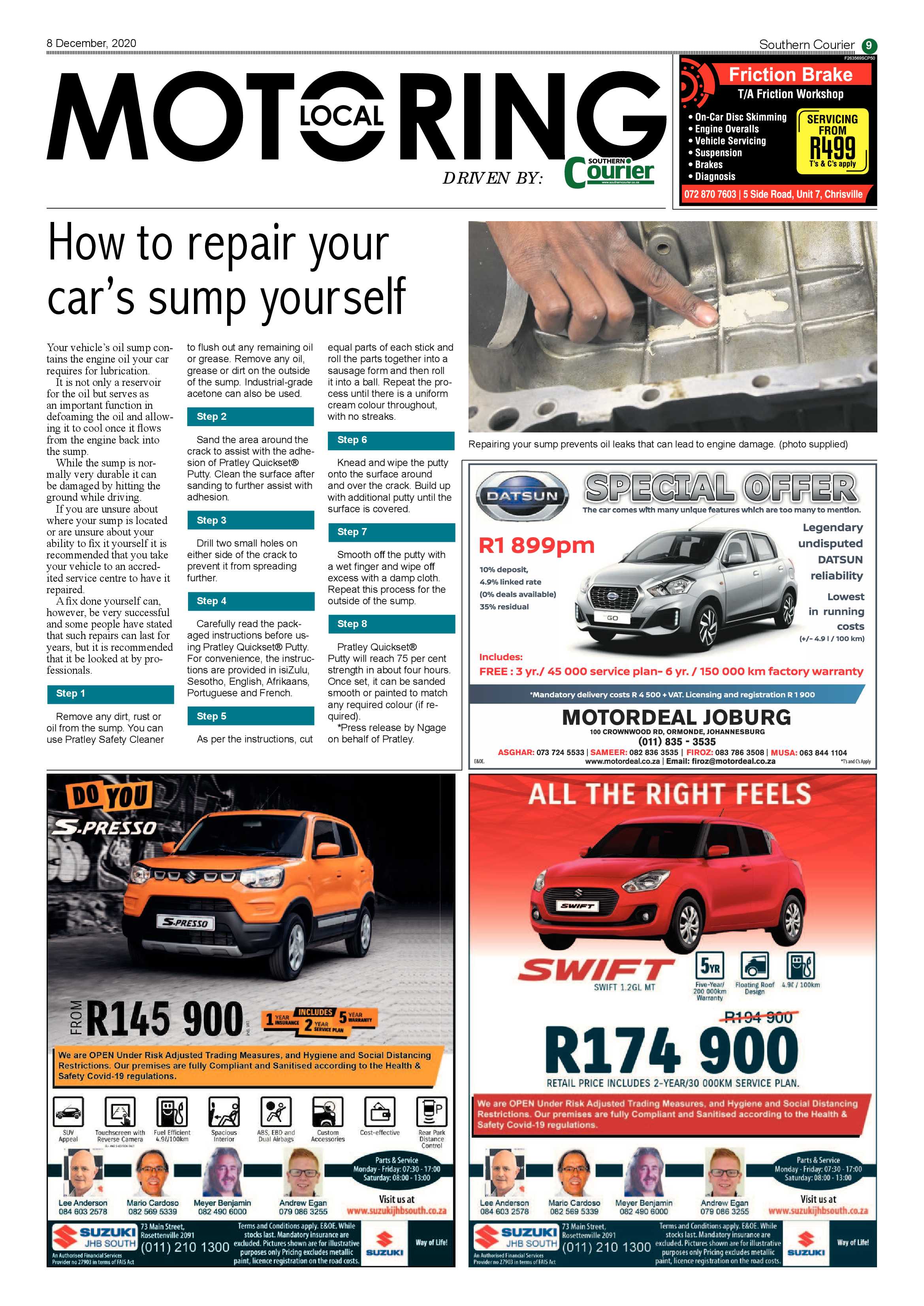 Southern Courier  08 Decemeber 2020 page 9