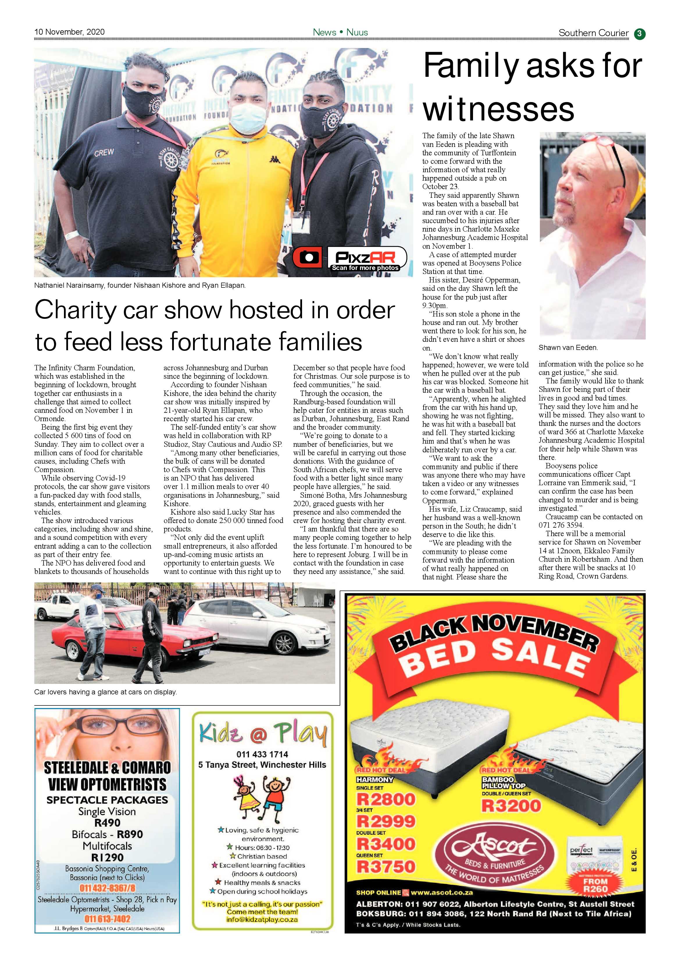 Southern Courier  10 November 2020 page 3