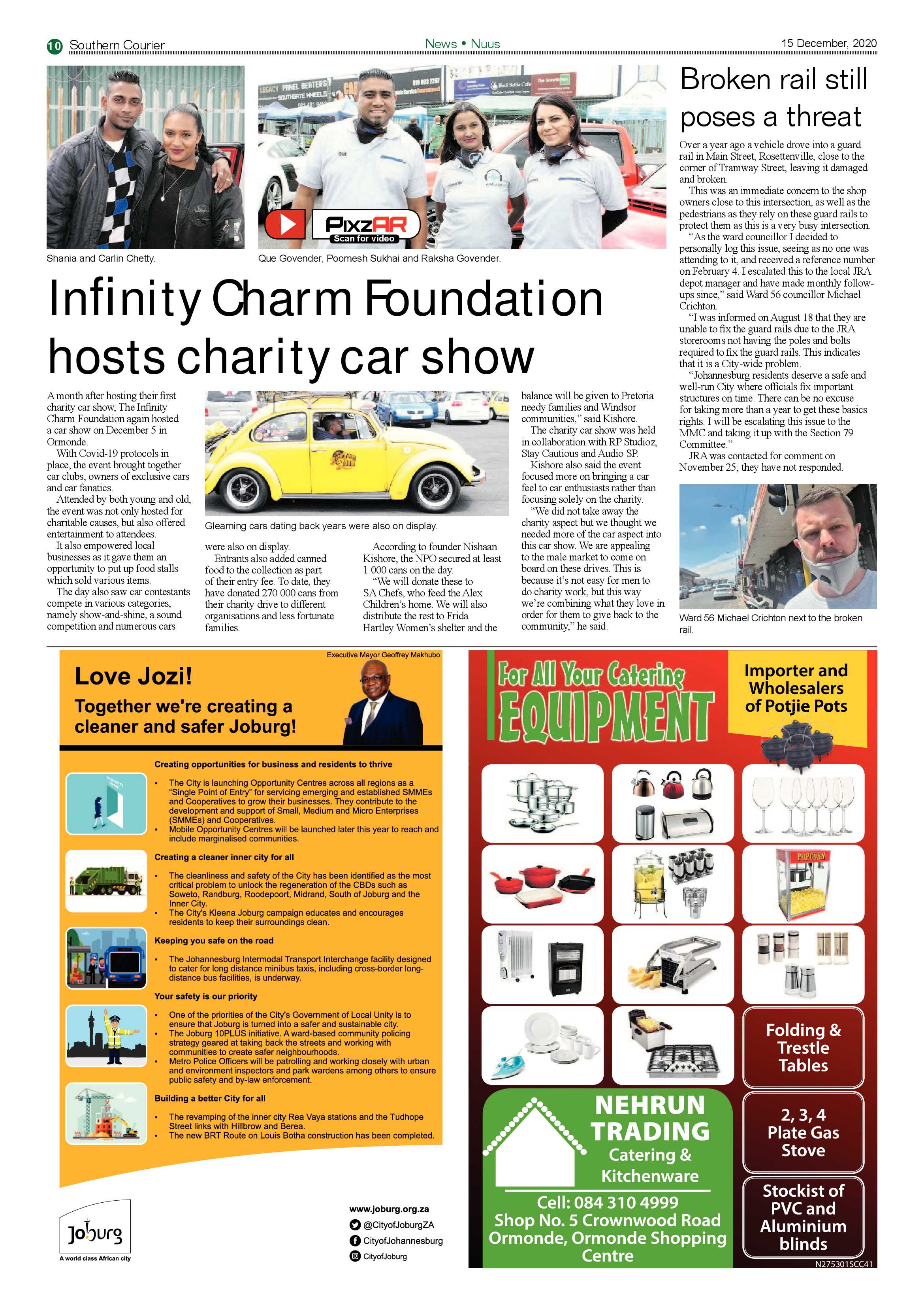 Southern Courier  15 December 2020 page 10