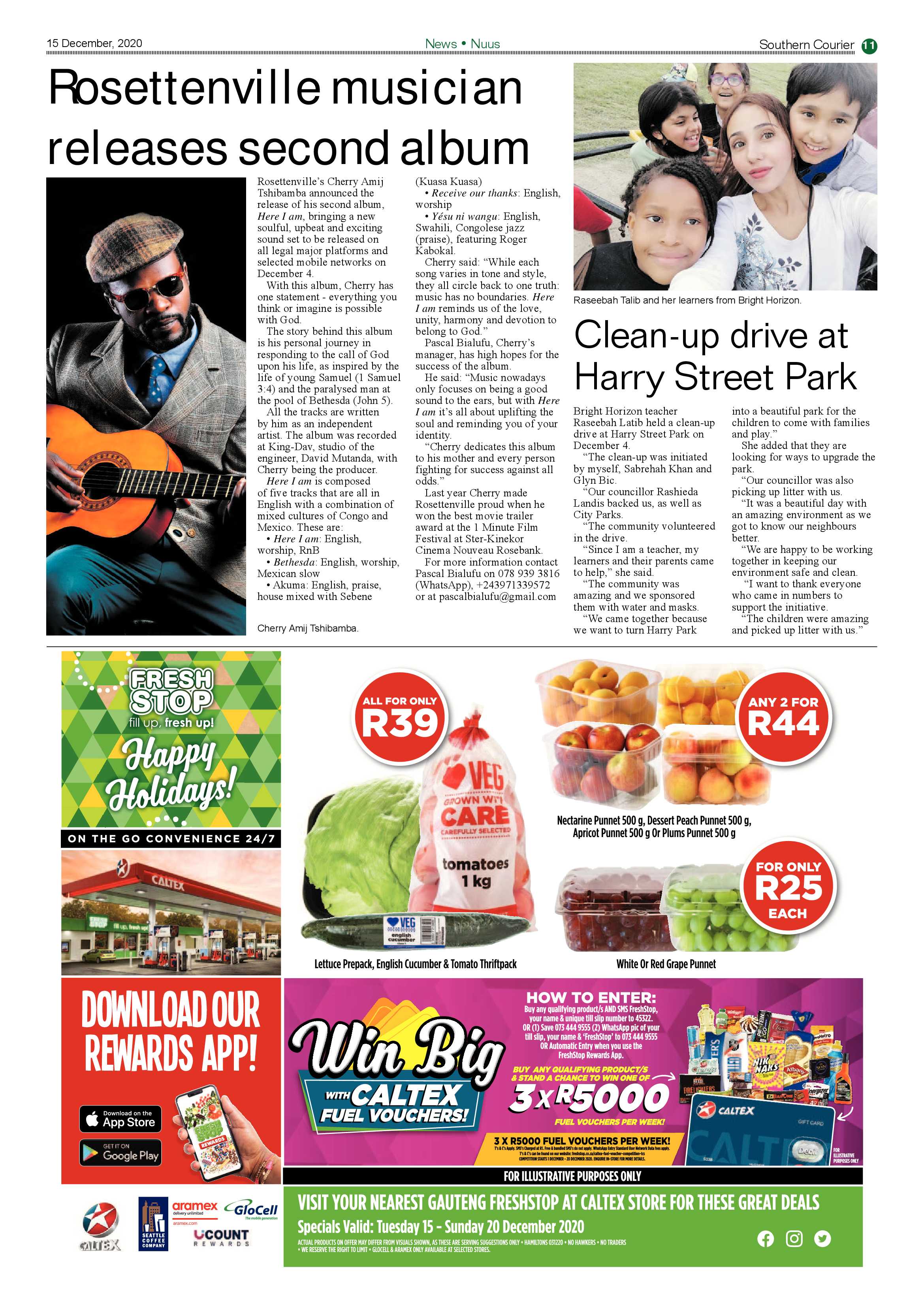 Southern Courier  15 December 2020 page 11