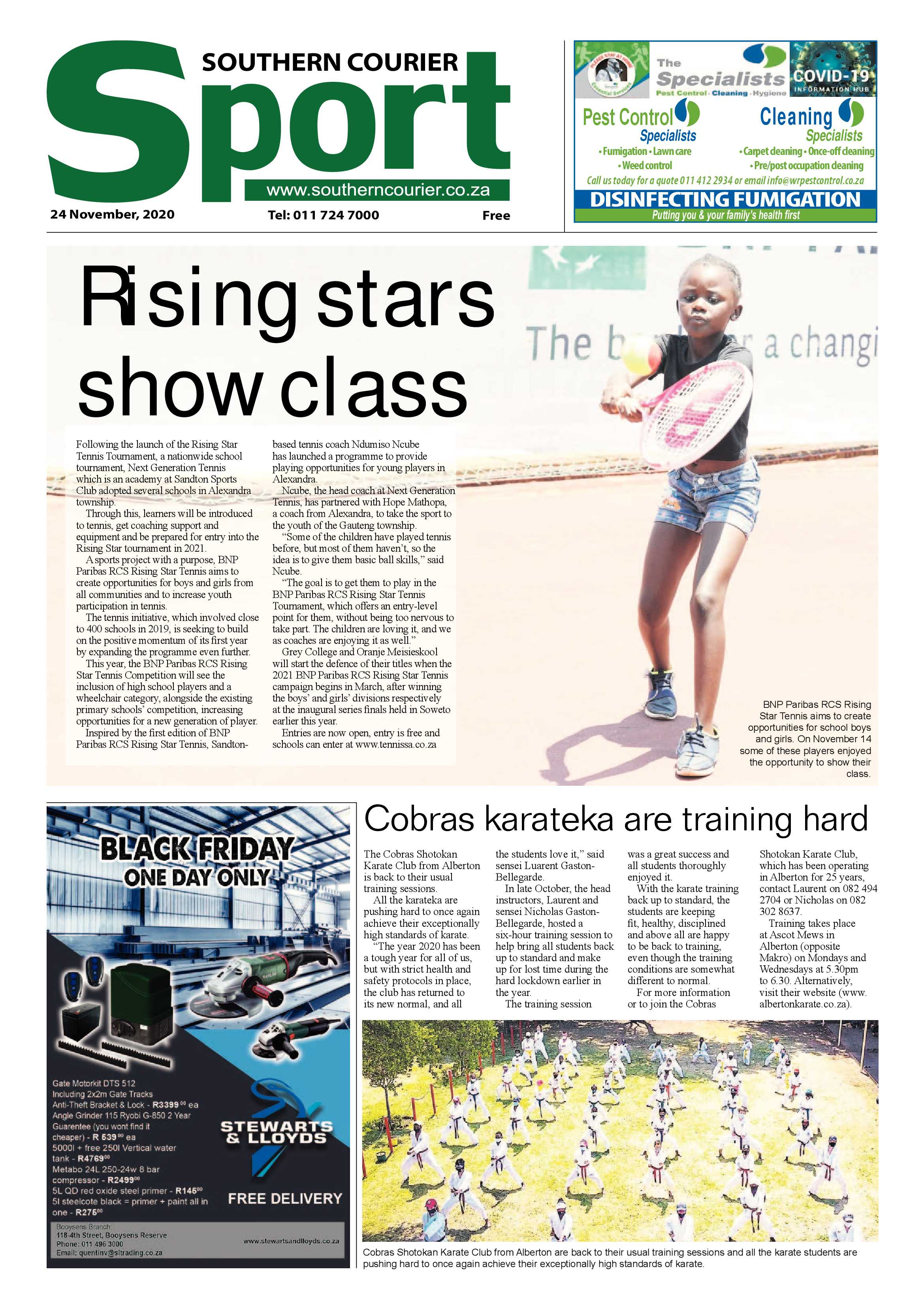 Southern Courier  24 November 2020 page 20