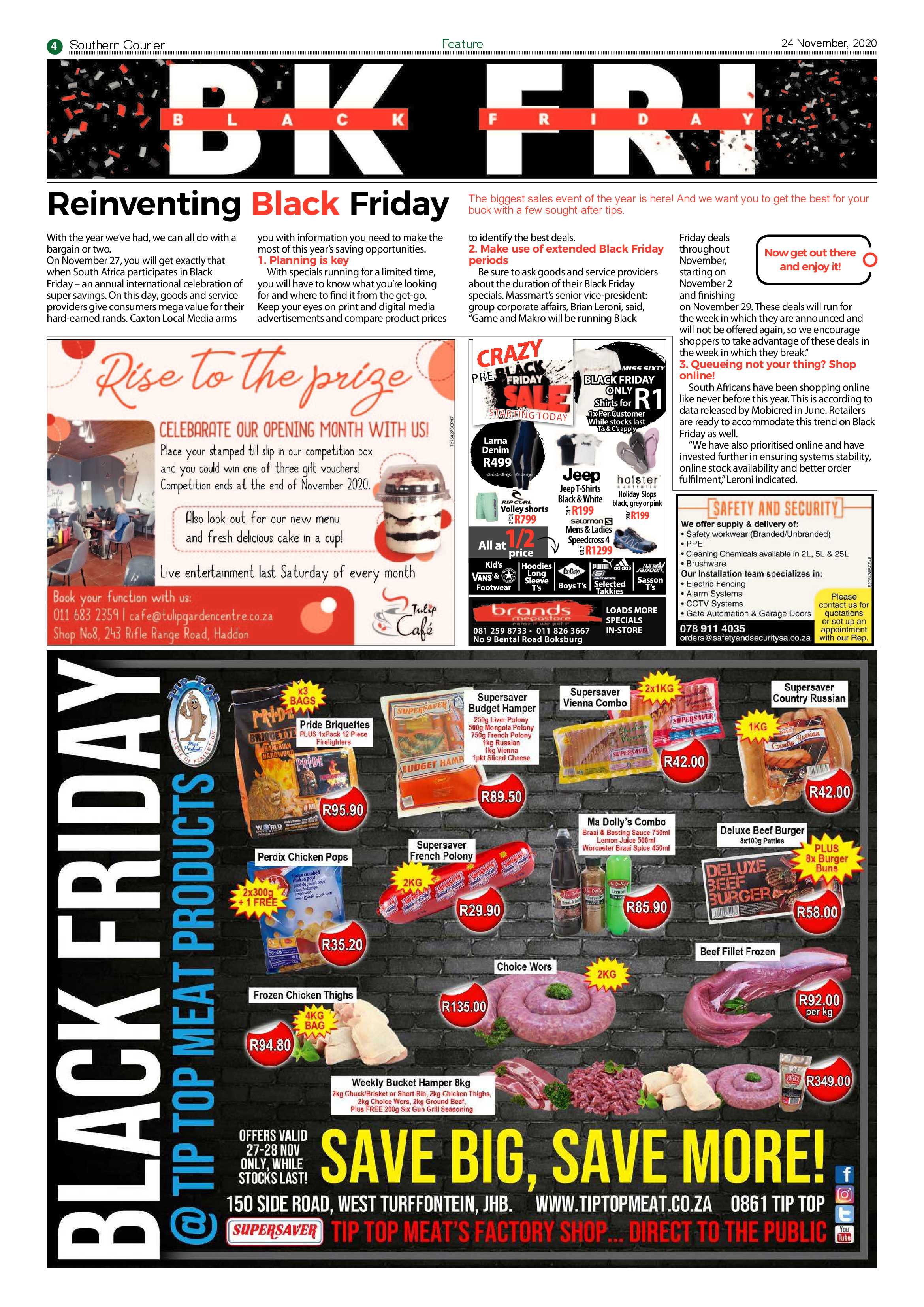 Southern Courier  24 November 2020 page 4