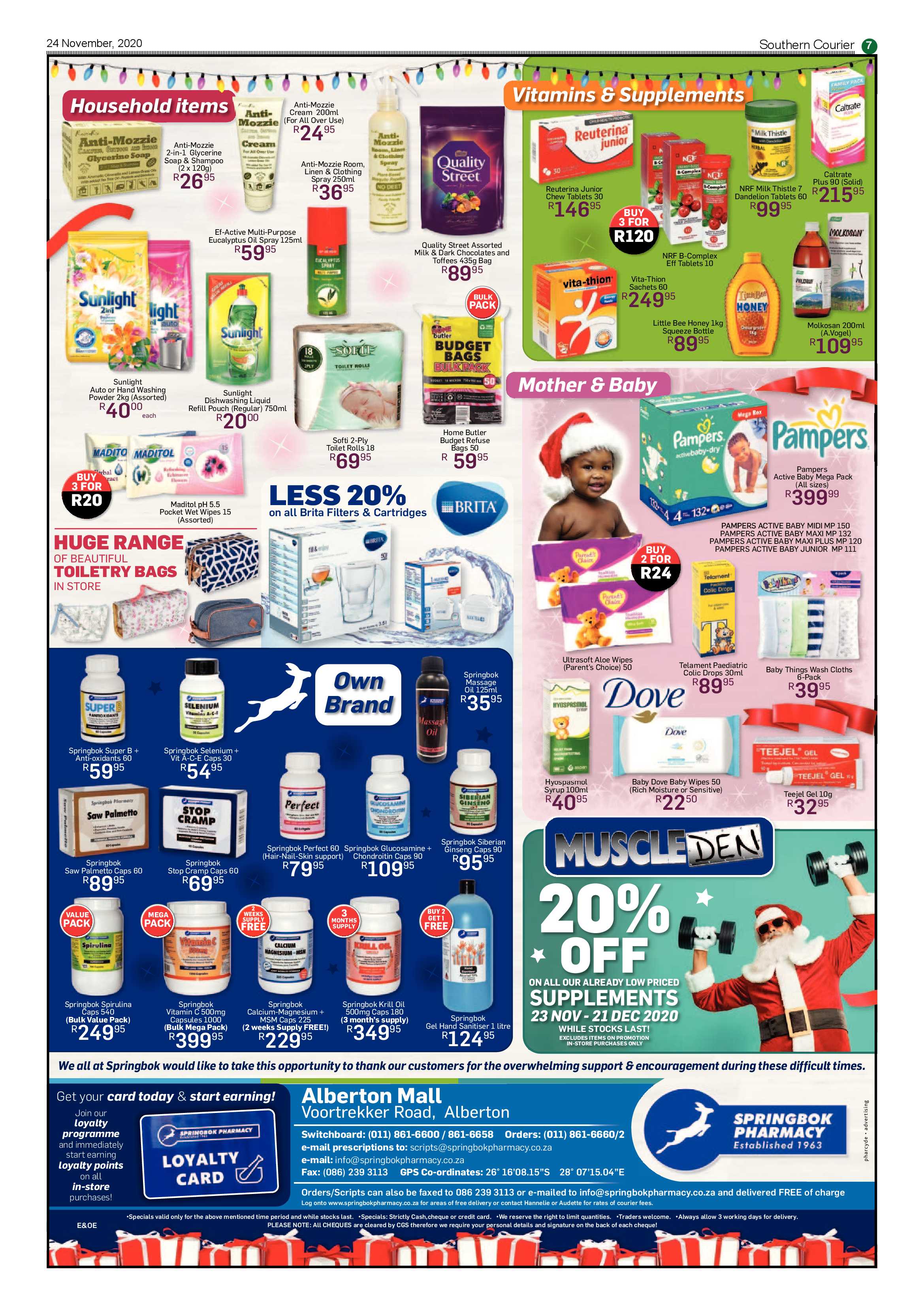 Southern Courier  24 November 2020 page 7