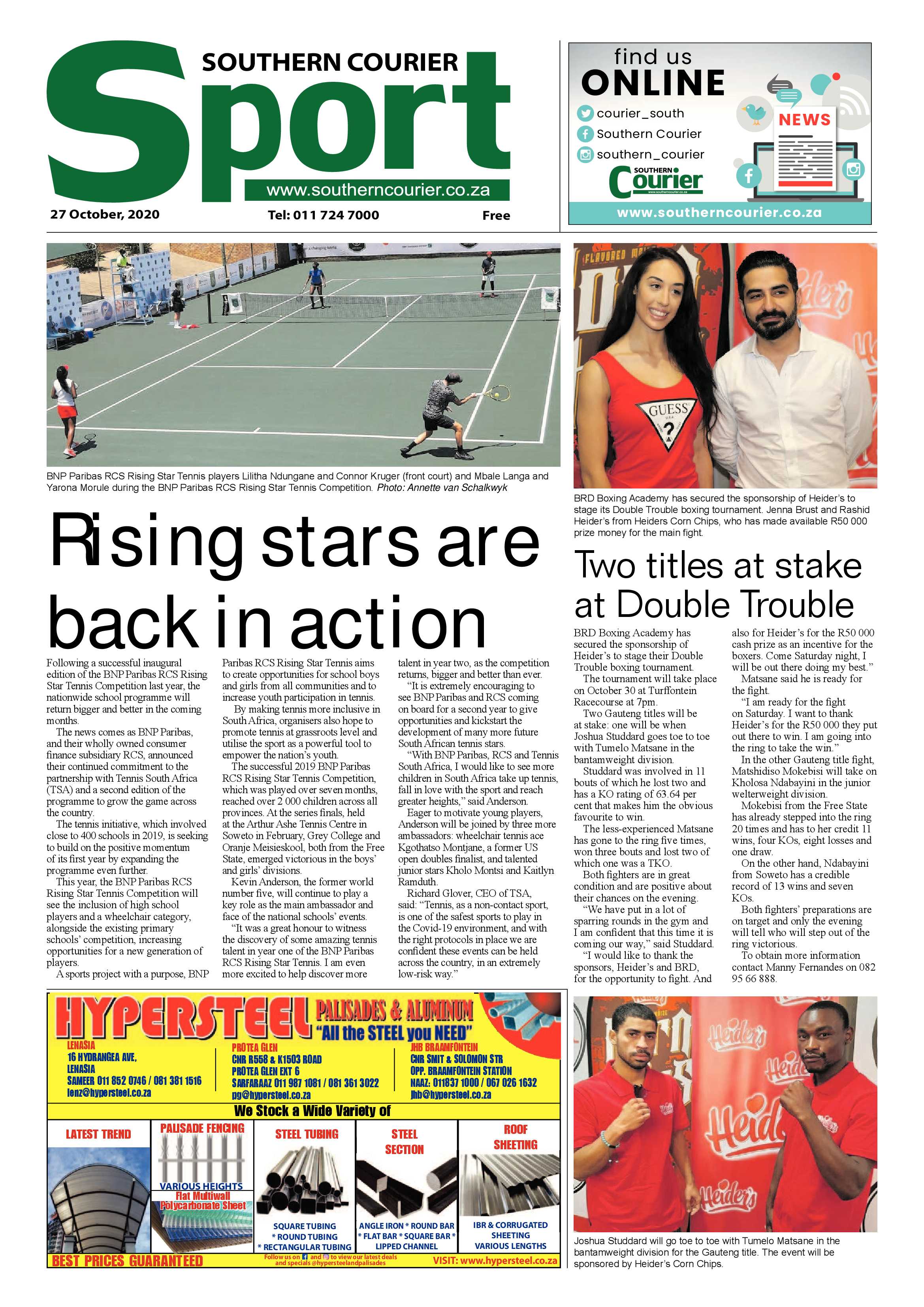 Southern Courier  October 2020 page 12