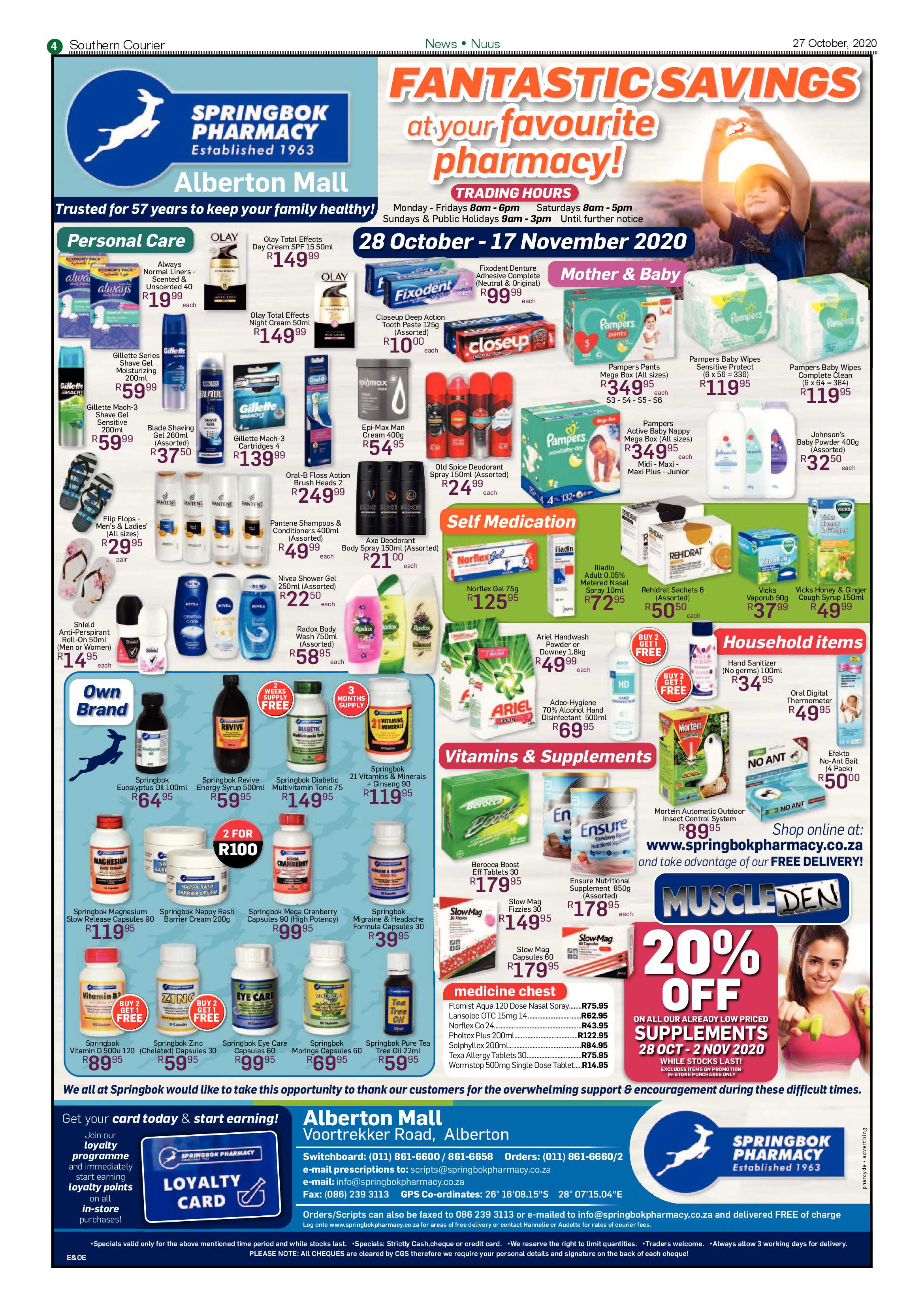 Southern Courier  October 2020 page 4