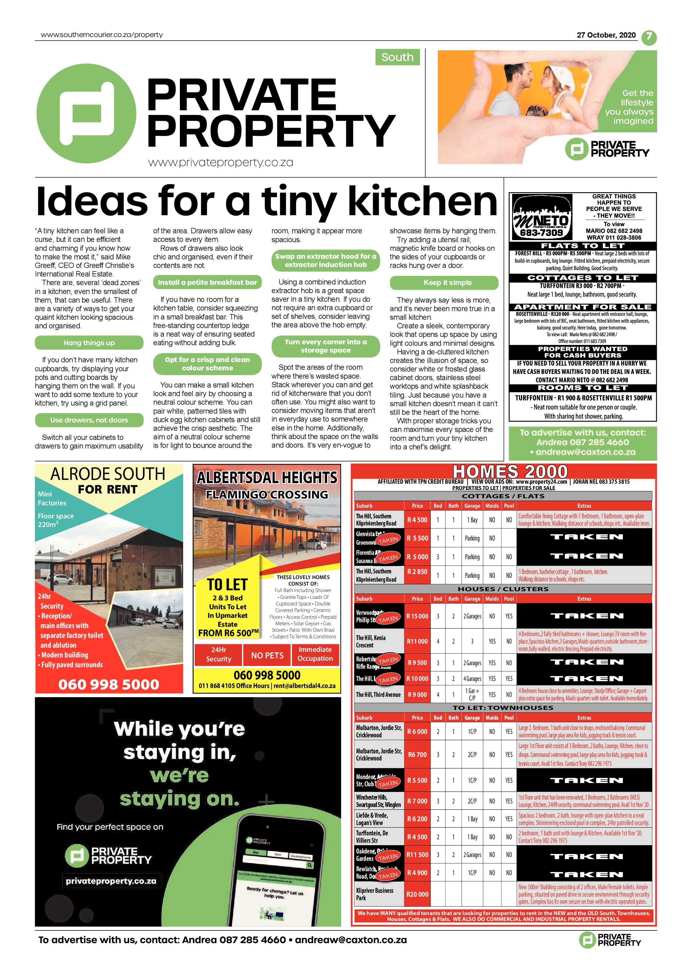 Southern Courier  October 2020 page 7