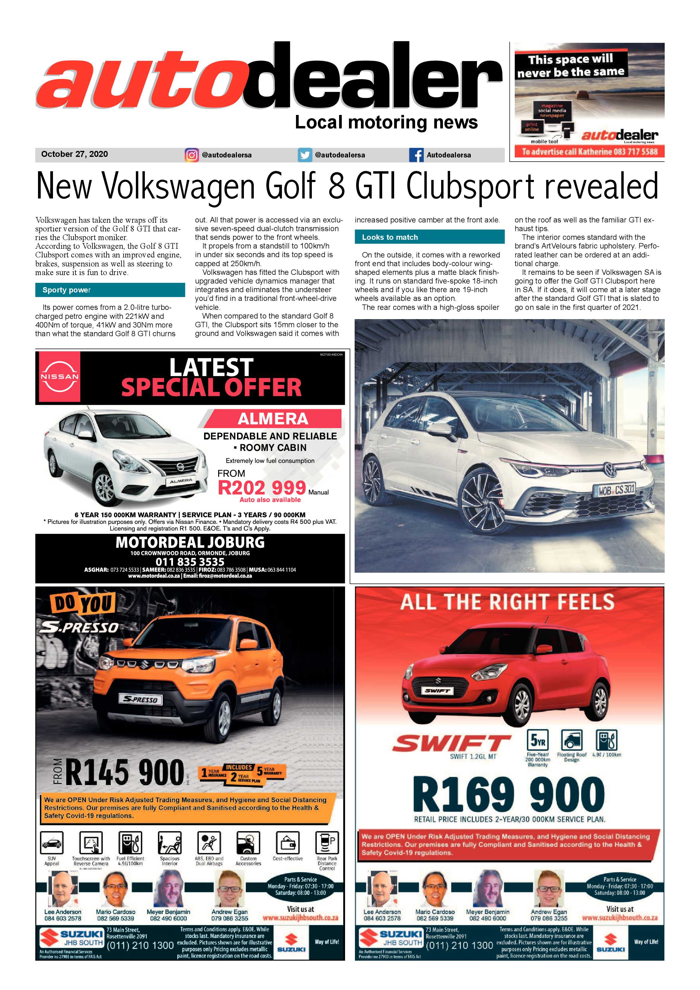 Southern Courier  October 2020 page 8