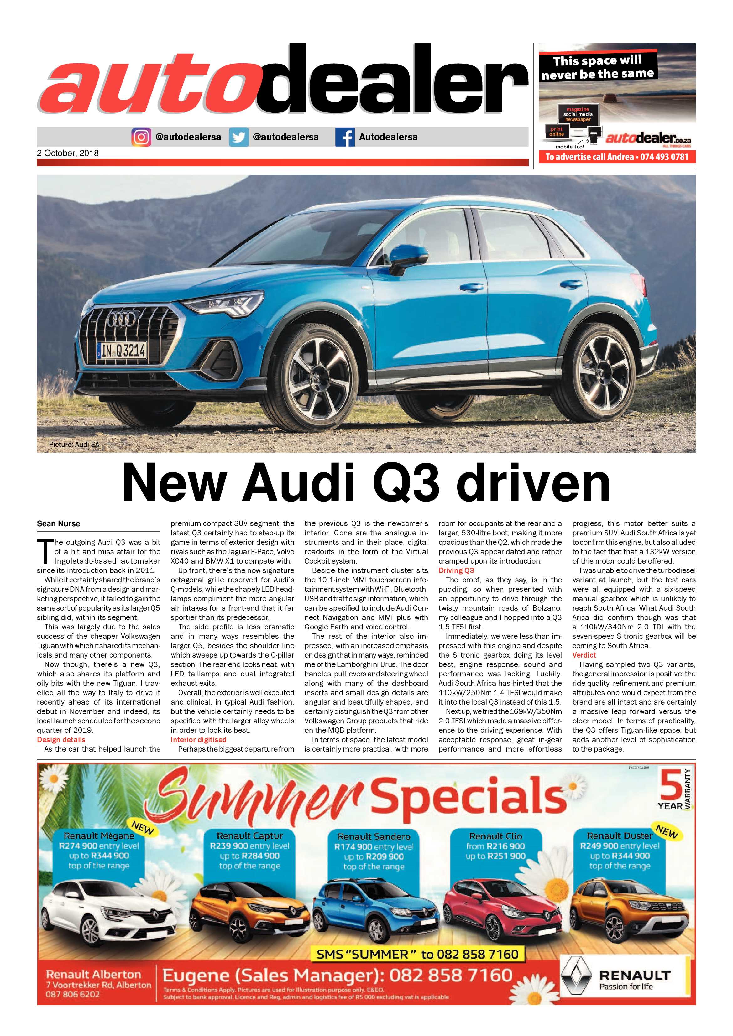 Southern courier 02 October 2018 page 15