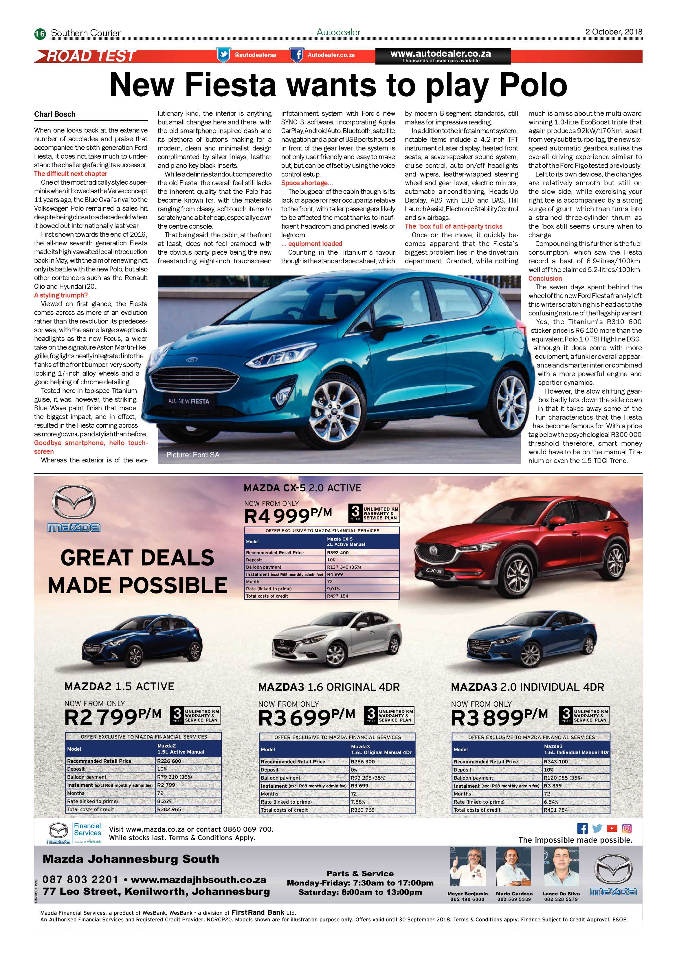 Southern courier 02 October 2018 page 16