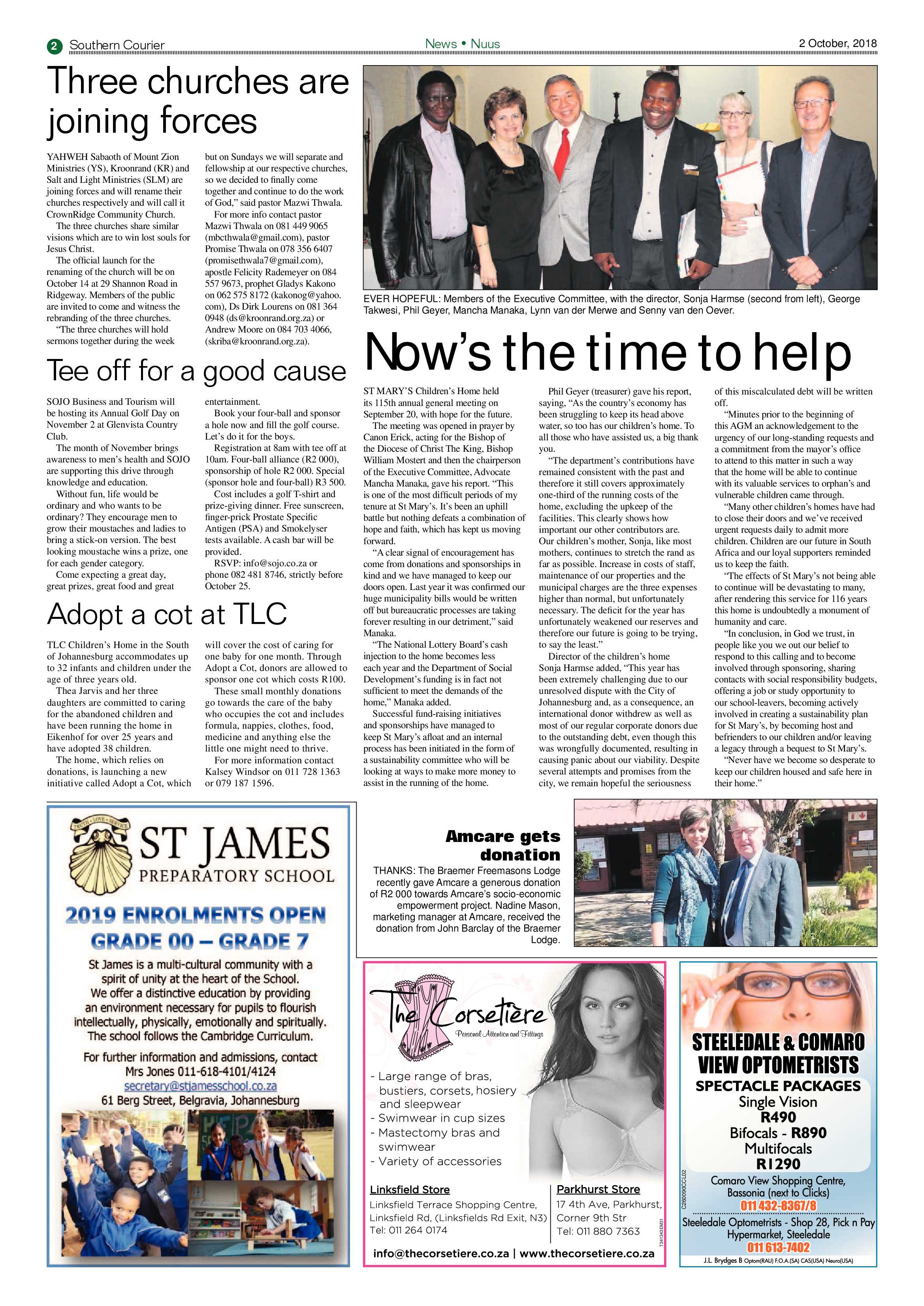 Southern courier 02 October 2018 page 2