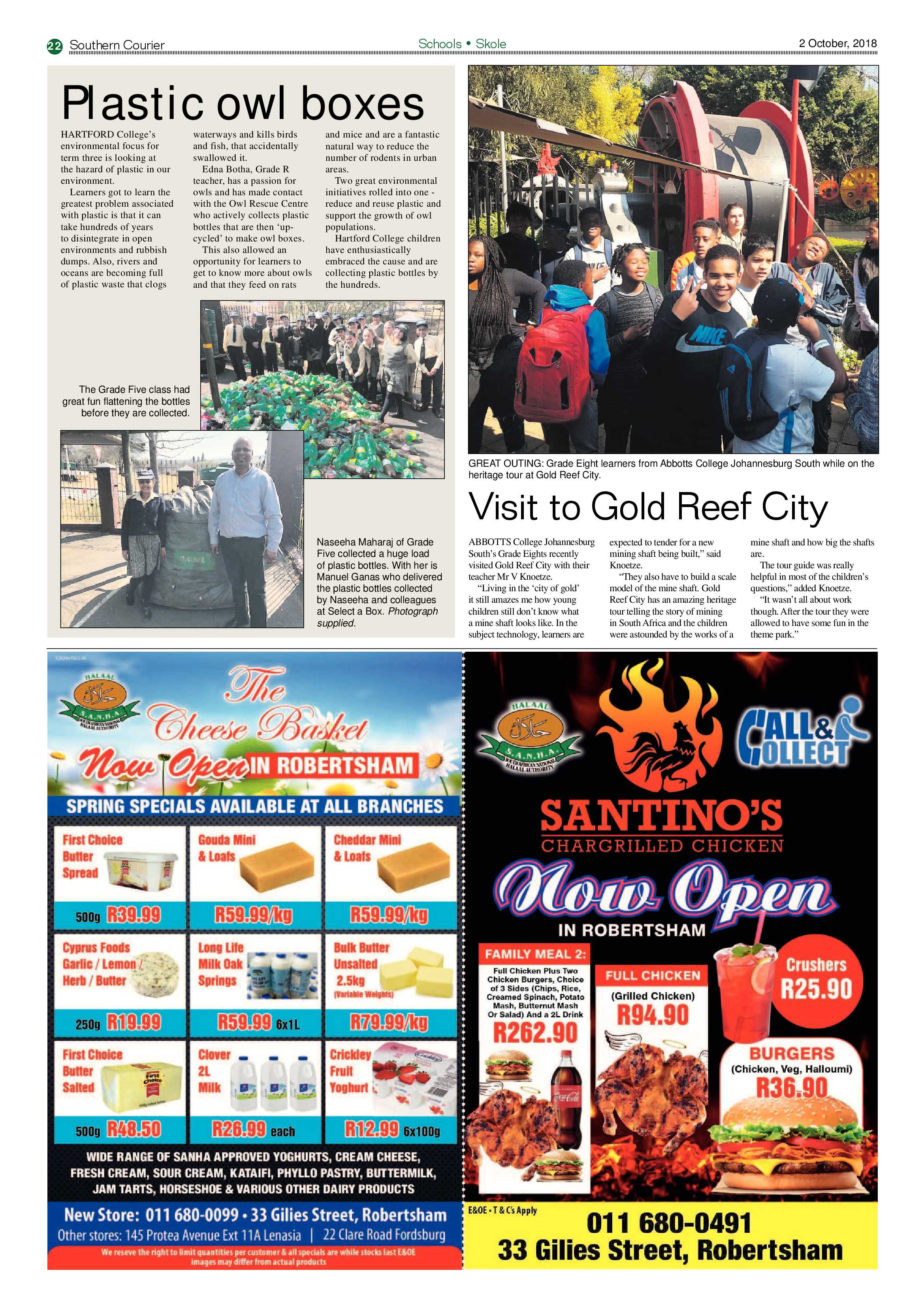 Southern courier 02 October 2018 page 22