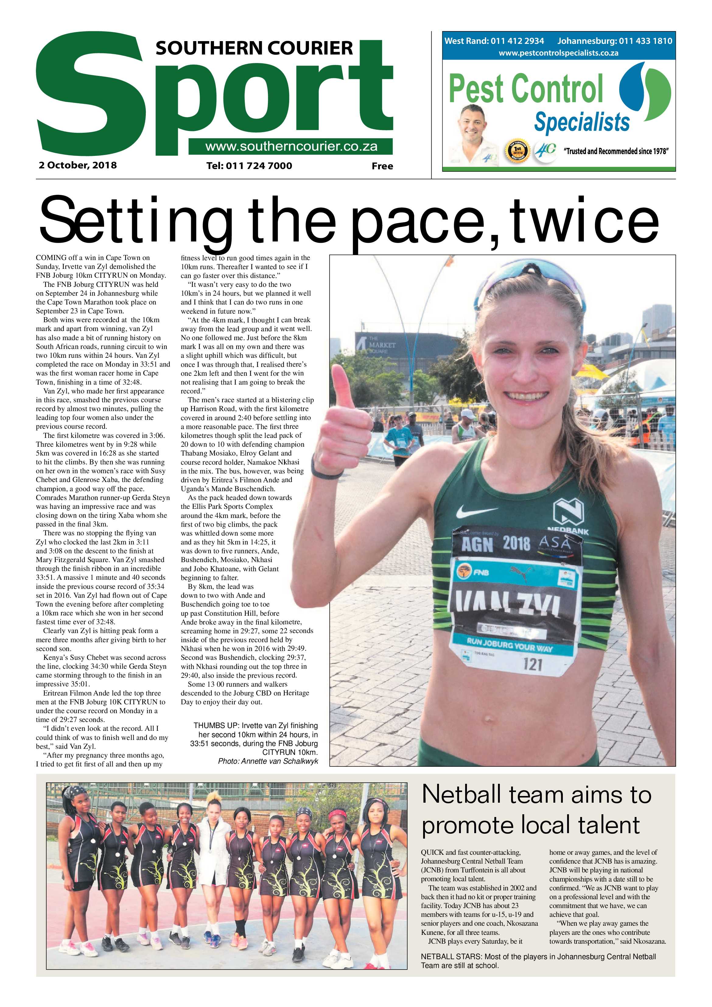 Southern courier 02 October 2018 page 24
