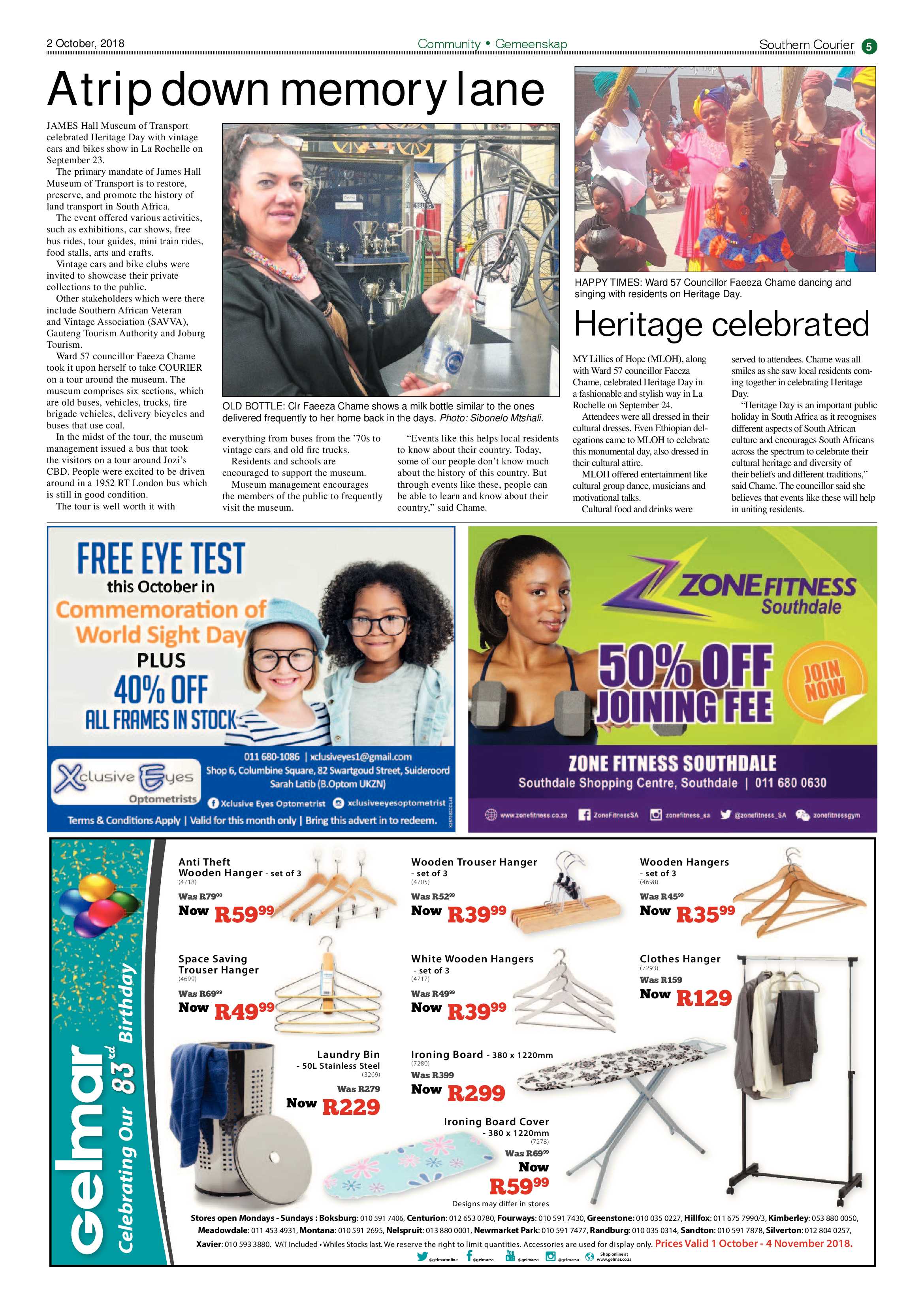 Southern courier 02 October 2018 page 5