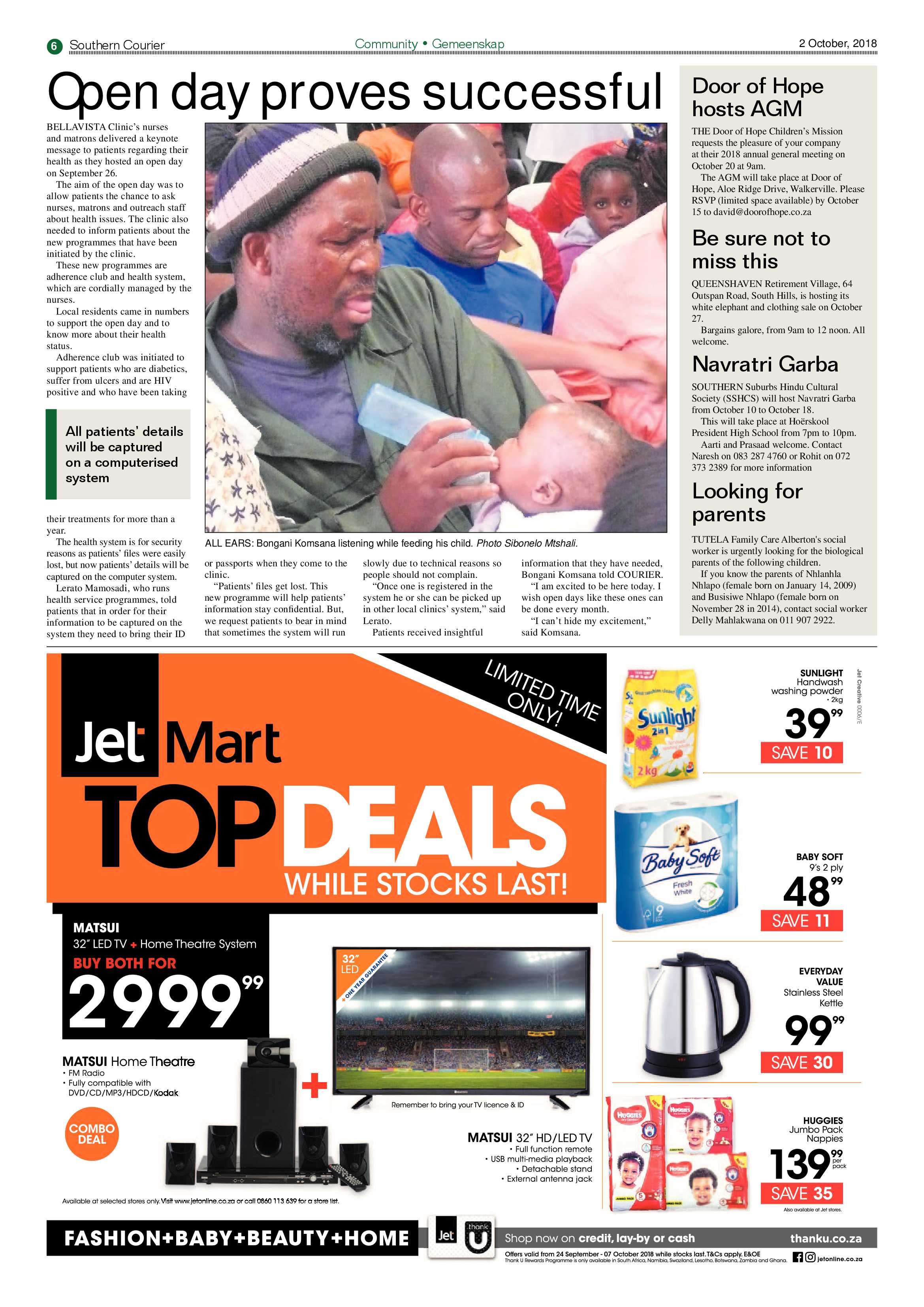 Southern courier 02 October 2018 page 6