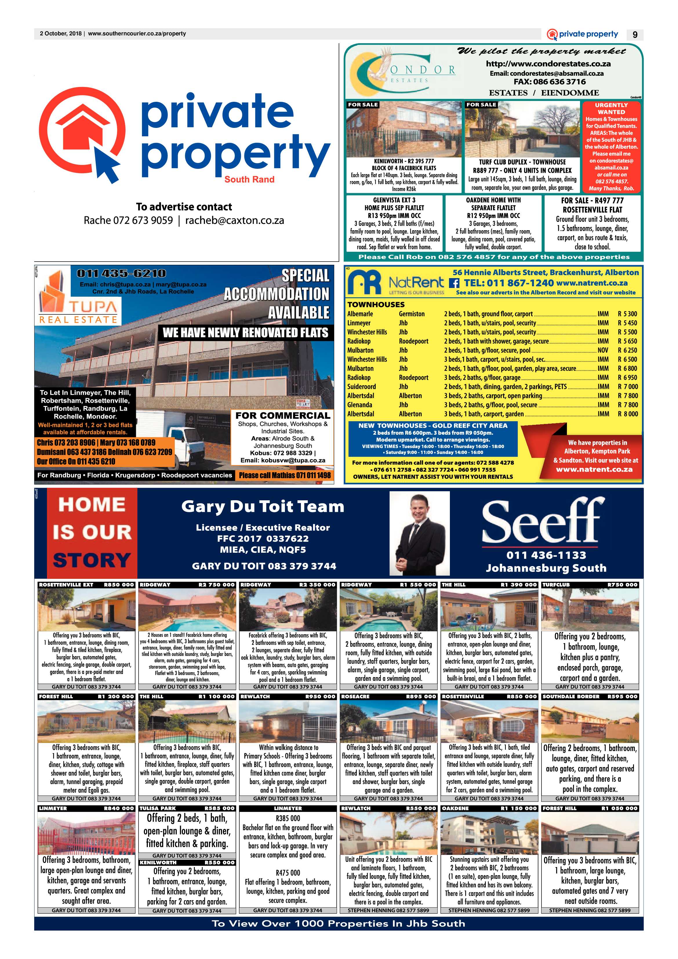 Southern courier 02 October 2018 page 9