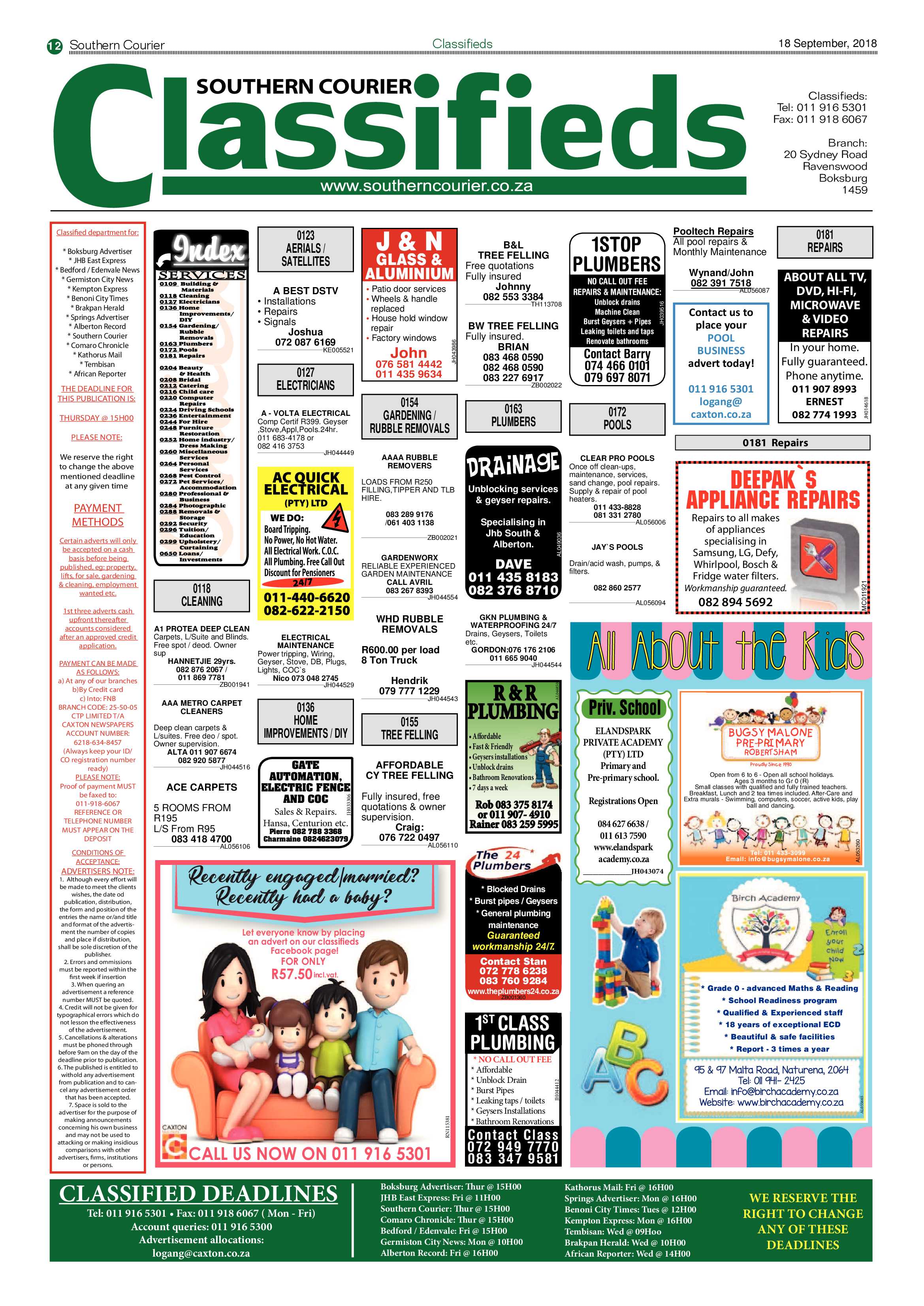 Southern courier pages 18 September 2018 page 12