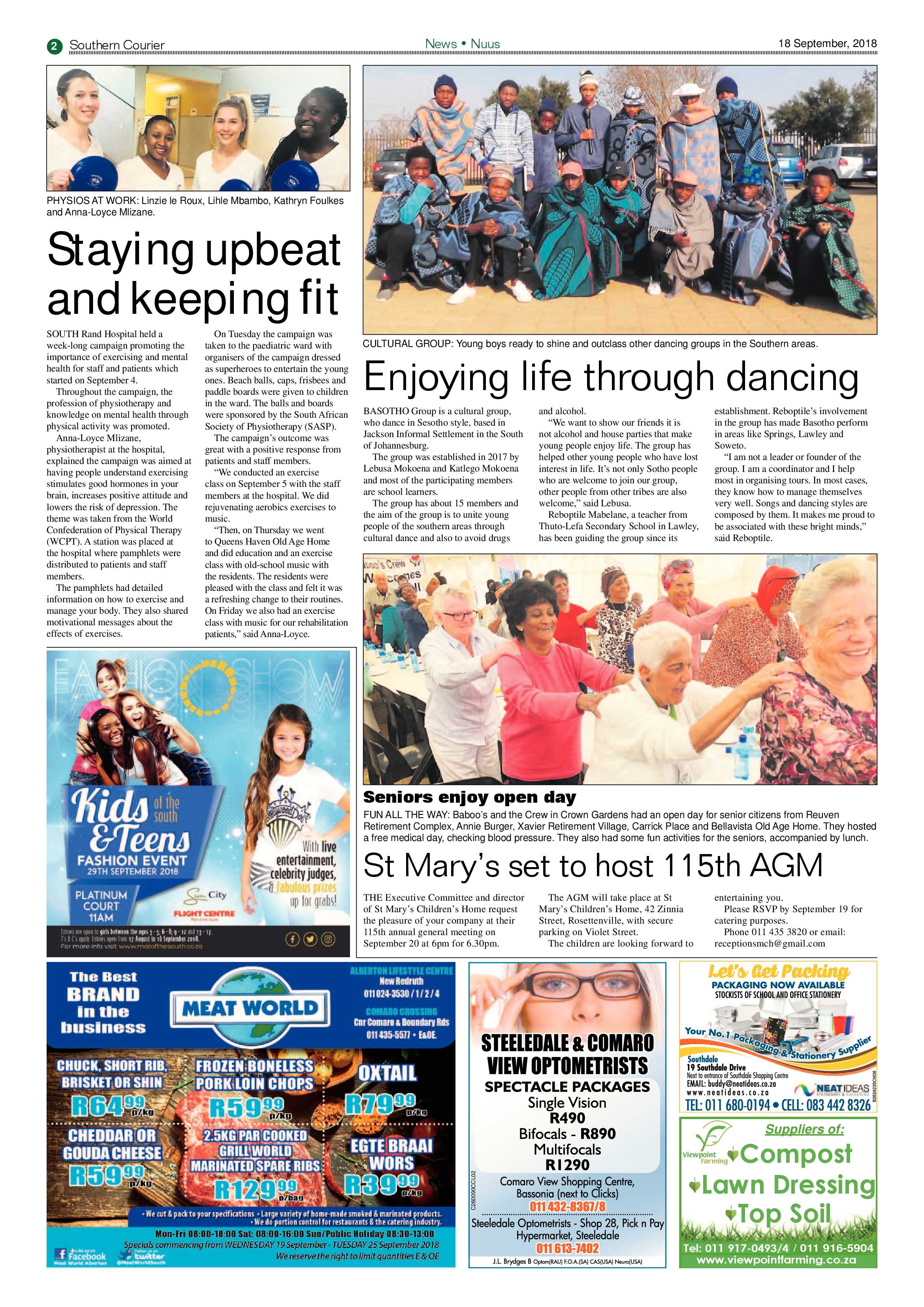 Southern courier pages 18 September 2018 page 2