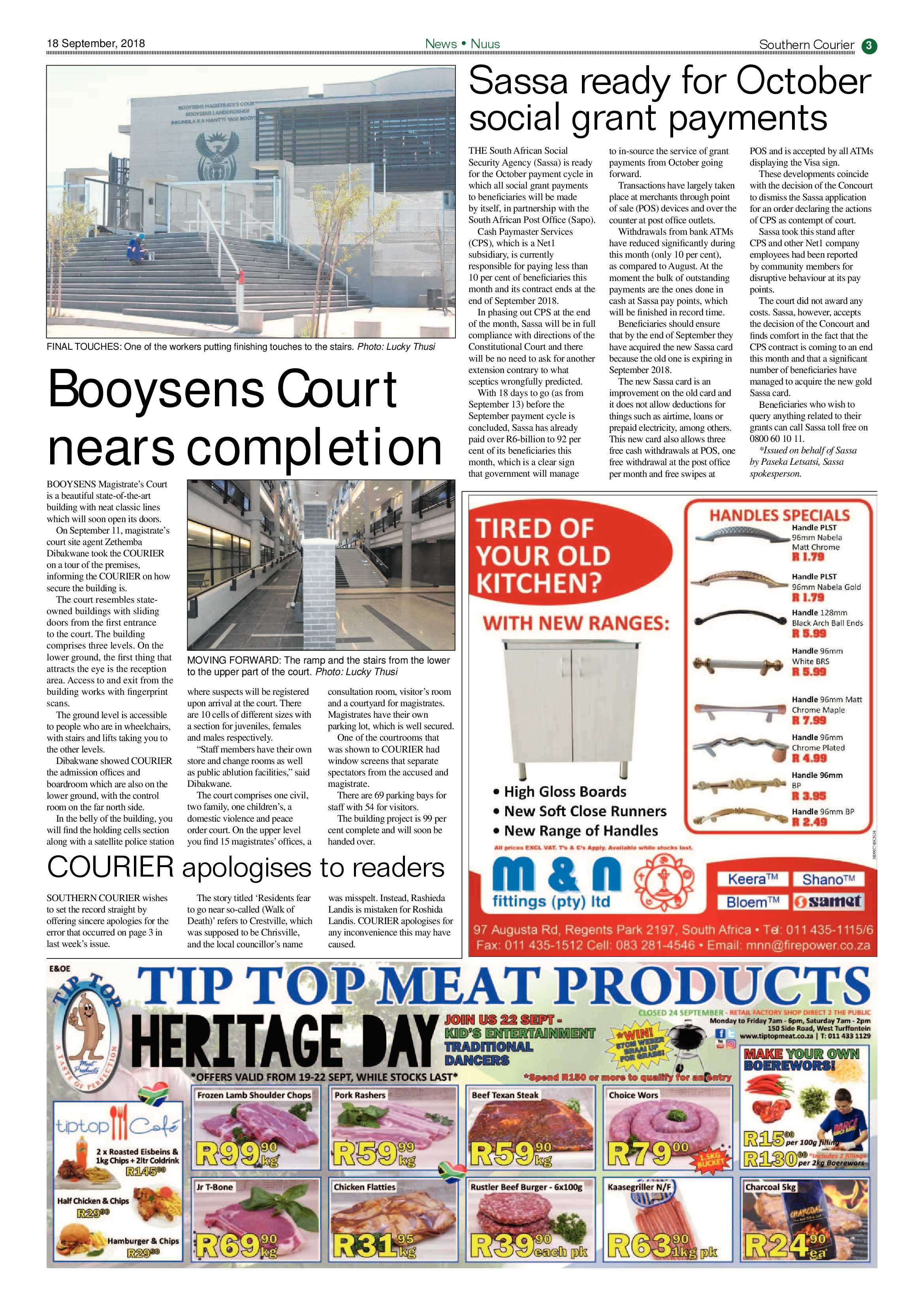 Southern courier pages 18 September 2018 page 3