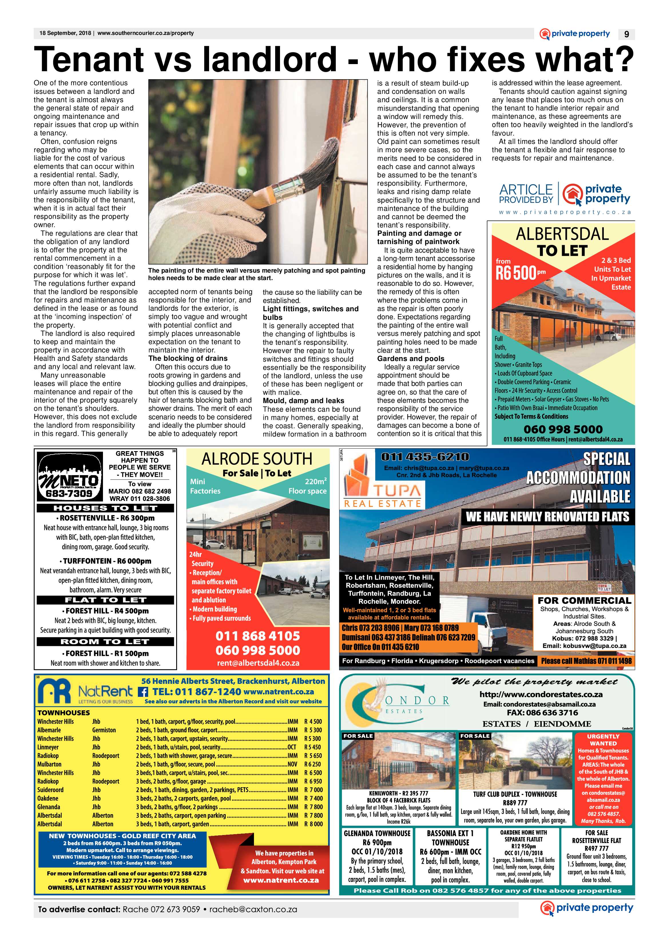 Southern courier pages 18 September 2018 page 9