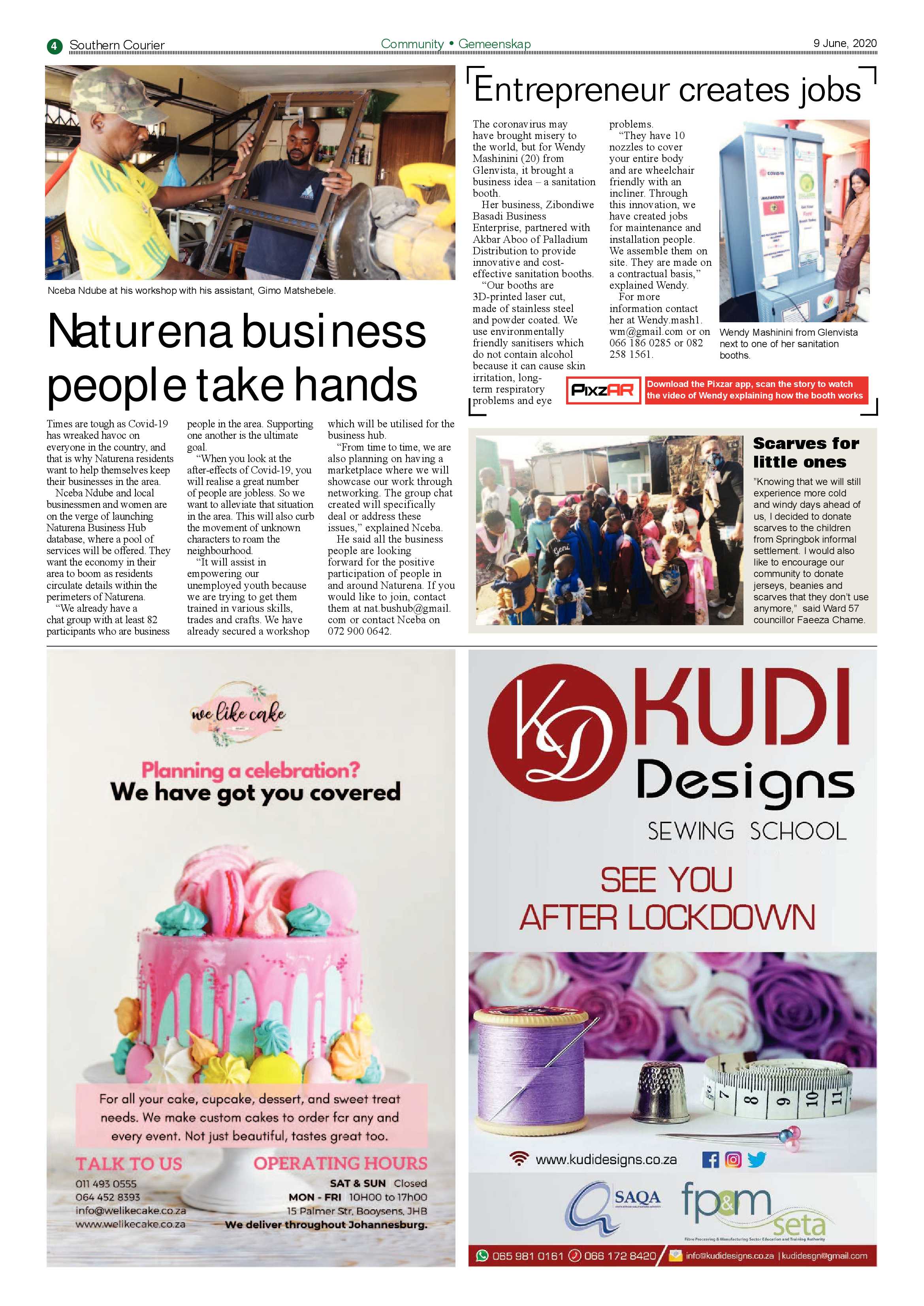 southern Courier 09 June 2020 page 4