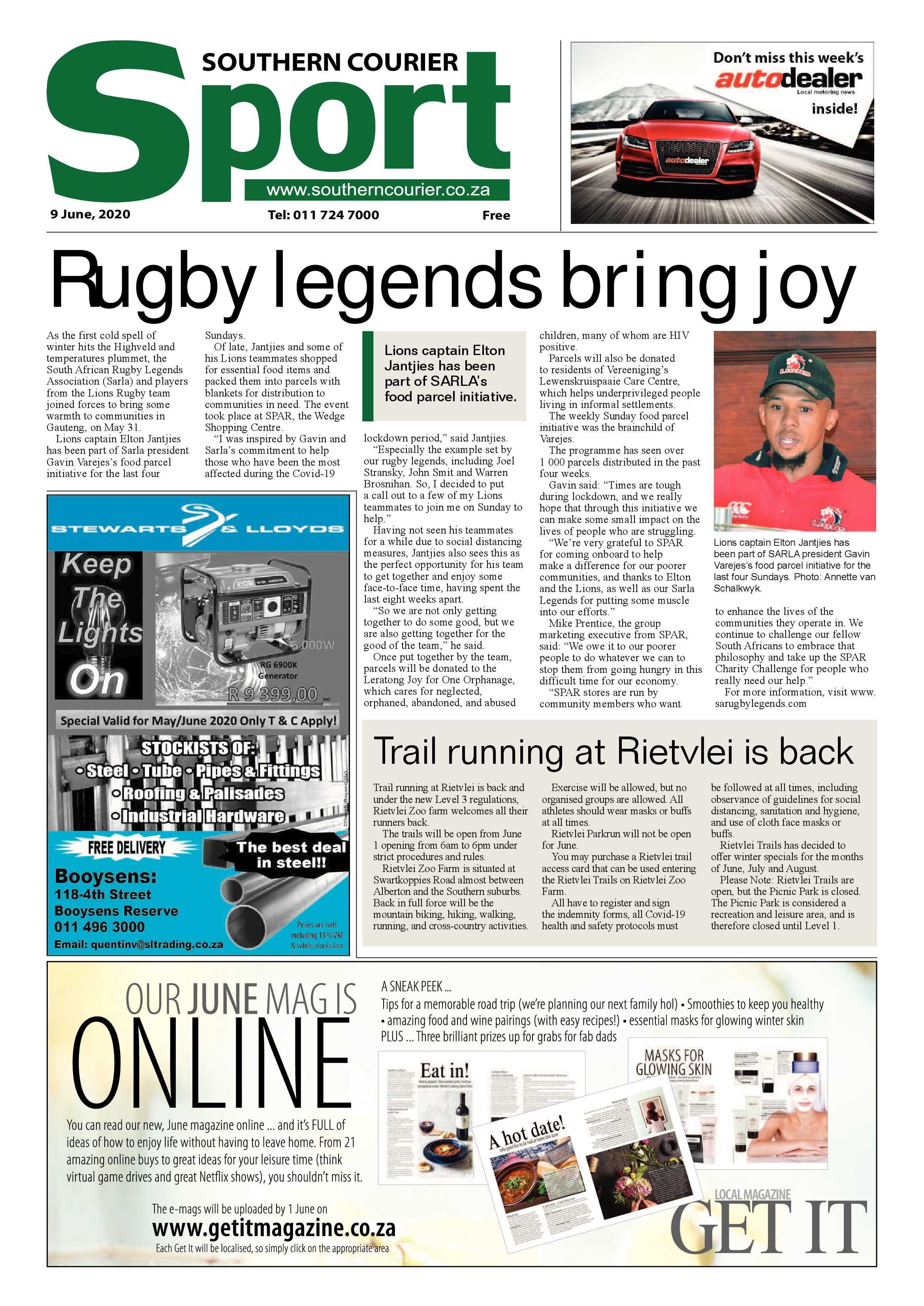 southern Courier 09 June 2020 page 8